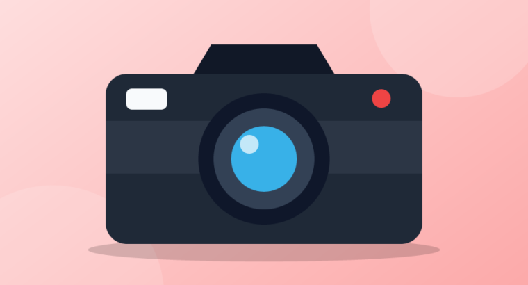 كاميرا احترافية DSLR مع عدسة 18-55 وحقيبة